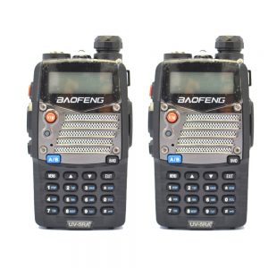 2PCS Baofeng UV-5RA Plus WalkieTalkie UHF VHF FM Handheld Two Way Radio