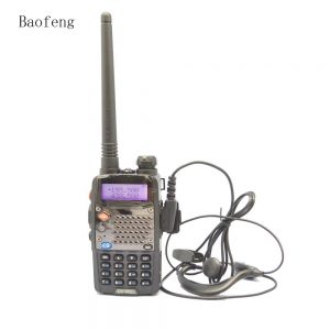 4PCS BaoFeng UV-5RD Two Way Radio UHF VHF Dual Band Handheld FM Walkie Talkie