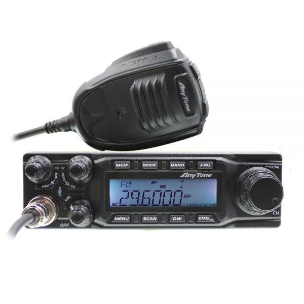 Anytone AT-6666 AM FM USB LSB PW CW 10 meter 28.000-29.700MHz 40 channels CB radio Mobile Transceiver - Image 2