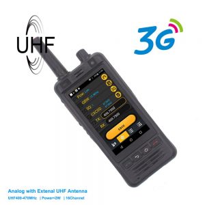 Talinfone W5 Android PTT Radio IP67 Waterproof UHF 400-470MHz Walkie Talkie