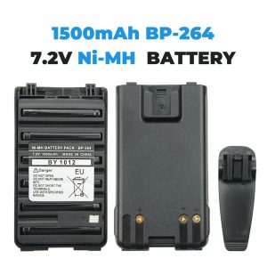 Icom Radio BP-264 1500mAh NI-MH Battery for T70 V80 F3001 F4001 F3101 F4101 F3210 F4210 F4210D F3210D F3101D F4101D