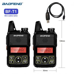 Baofeng BF-T1 Mini Walkie Talkie Kids UHF Amateur Transmitter