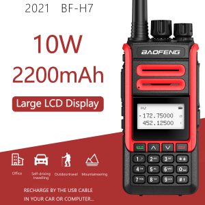 Baofeng BF-H7 Powerful Walkie Talkie 10W UHF VHF Dual Band Two Way Radio