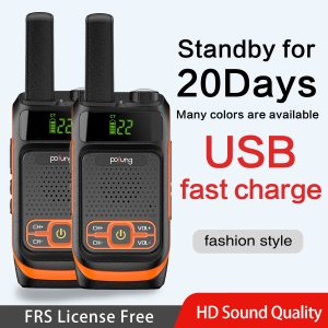 2pcs Baofeng BF-T19 FRS GMRS Walkie Talkie  Pofung Long Range Two Way Radio