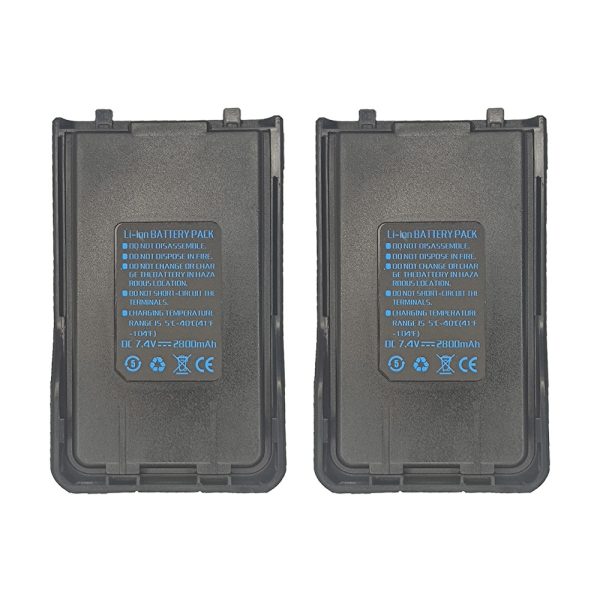 BAOFENG UV-S9 UV-S9 Plus Li-ion Battery 2800mAh Compatible with Walkie Talkie UV-10R UV5R Pro UV-5R Max BF-UVB3 Plus Extra Battery - Image 5