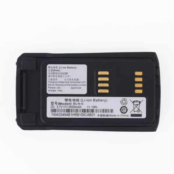 10Packs 3000mAh Battery for BLN-5i for EADS Airbus Cassidian TH9 THR9 THR9i THR9+ Tetra Radio Replacement for BLN-6 BLN-6L - Image 2