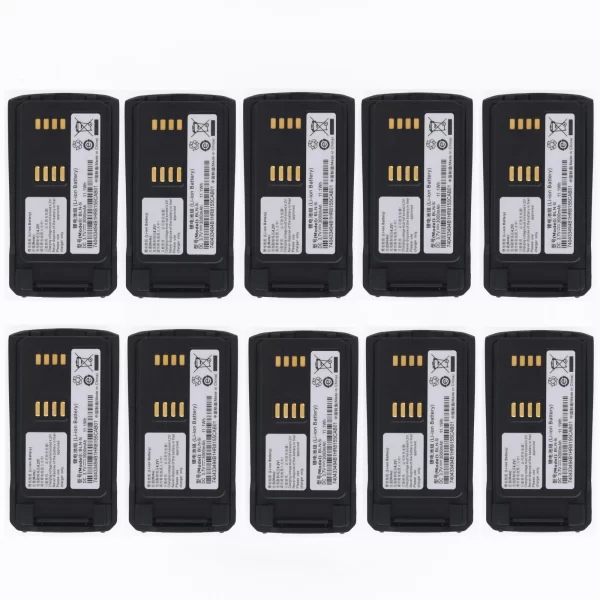 10Packs 3000mAh Battery for BLN-5i for EADS Airbus Cassidian TH9 THR9 THR9i THR9+ Tetra Radio Replacement for BLN-6 BLN-6L