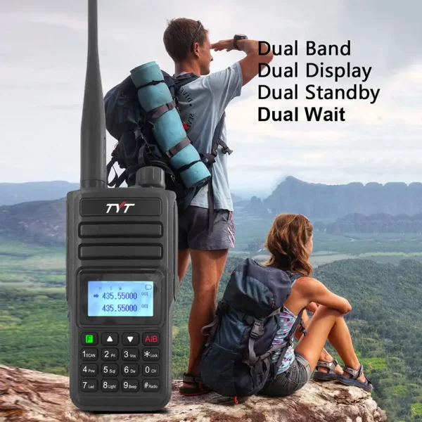 TYT TH-UV98PLUS Dual Band High Power 10W  136-174MHz/400-480MHz Two Way Radio One-key Frequency Copy Walkie Talkie - Image 3