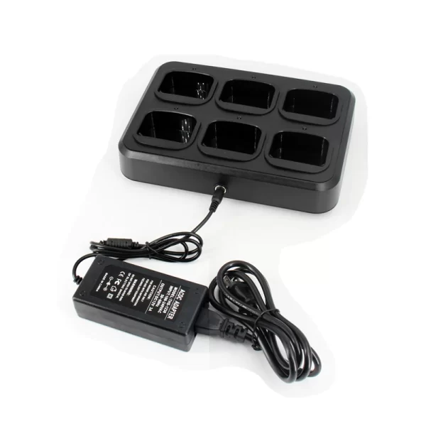 KSC-356 6-Unit Charger Multi-Charger For Kenwood KNB-45L NX240 NX340 TK2000 TK2402 TK3400 TK-2212L TK3207 TKU100 TK3402 two way radios - Image 3