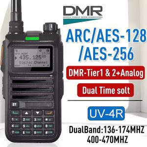 Cheap UV-4R Digital Portable Radio DMR Walkie Talkie Dual Mode Analog Two Way Radio