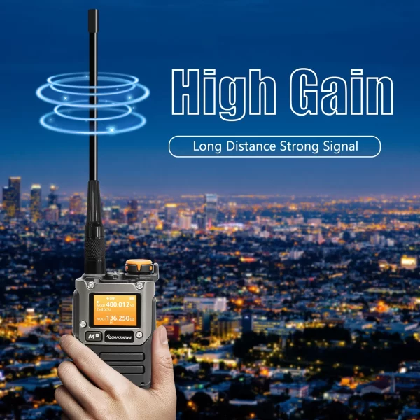 PHD-701 Antenna Soft SMA-Female VHF UHF 144/430MHz Compatible with RT-860 DM-32 Iradio UV-88 Quansheng UV-K6 Radios Accessories - Image 2