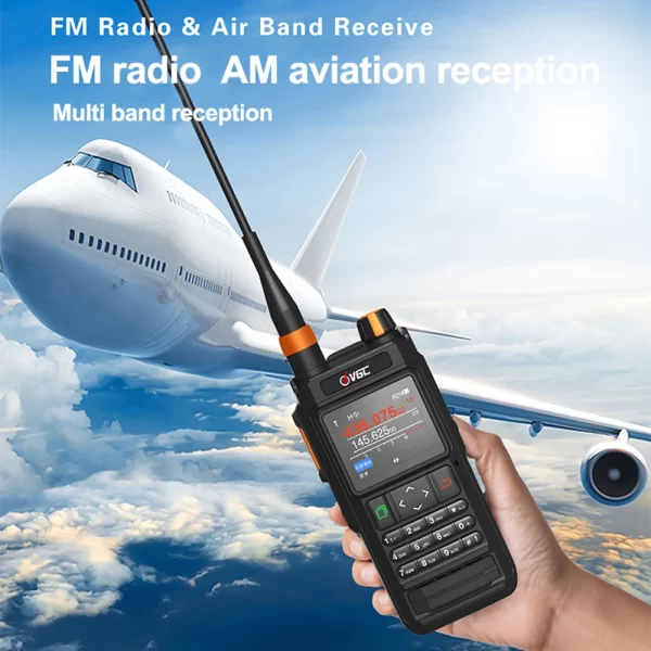 8colors VR-N76 Transparent VHF/UHF 136-174/400-470 With GPS Positioning IP67 Waterproof Bluetooth APRS Function Ham Walkie Talkie - Image 5
