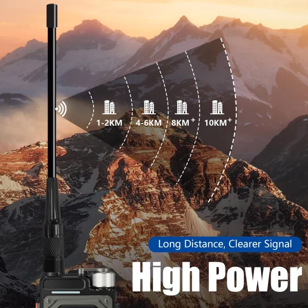 PHD-701 Antenna Soft SMA-Female VHF UHF 144/430MHz Compatible with RT-860 DM-32 Iradio UV-88 Quansheng UV-K6 Radios Accessories - Image 3