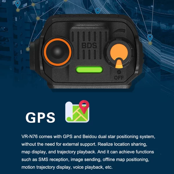 8colors VR-N76 Transparent VHF/UHF 136-174/400-470 With GPS Positioning IP67 Waterproof Bluetooth APRS Function Ham Walkie Talkie - Image 3