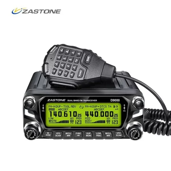 Zastone D9000 Bluetooth Microphone Car Vehicle Radio Station 50W UHF/VHF 136-174/400-520MHz Two way radio Ham HF Transceiver - Image 2