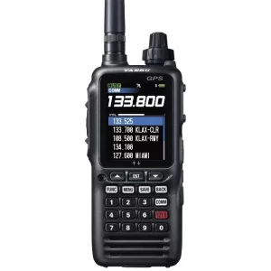 New YAESU Original Portable Aviation Radio FTA-850L, 2.4" Large Color Screen, 6W HAM Power Ham Walkie Talkie
