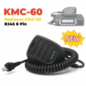 KMC-60 Speaker  Microphone For KENWOOD NX-740 NX-840 NX-3720 NX-3820 NX-3920 NX-5700 NX-5800 NX-5900 TK-7302 TK-7360 TK-8302 TK-8360 TKD-740 TKD-840 NX-1800DE Mobile Transceiver HAM Radio