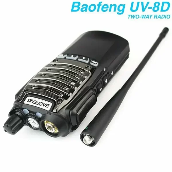 Baofeng UV-8D Dual PTT Key UHF 400-520Mhz Portable Transceiver Interphone FM Radio with 2800mAh battery - Image 6