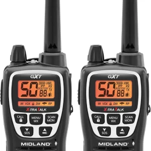 Top Quality Midland GXT3000 GMRS Walkie Talkie 2pcs/lot Free Shipping
