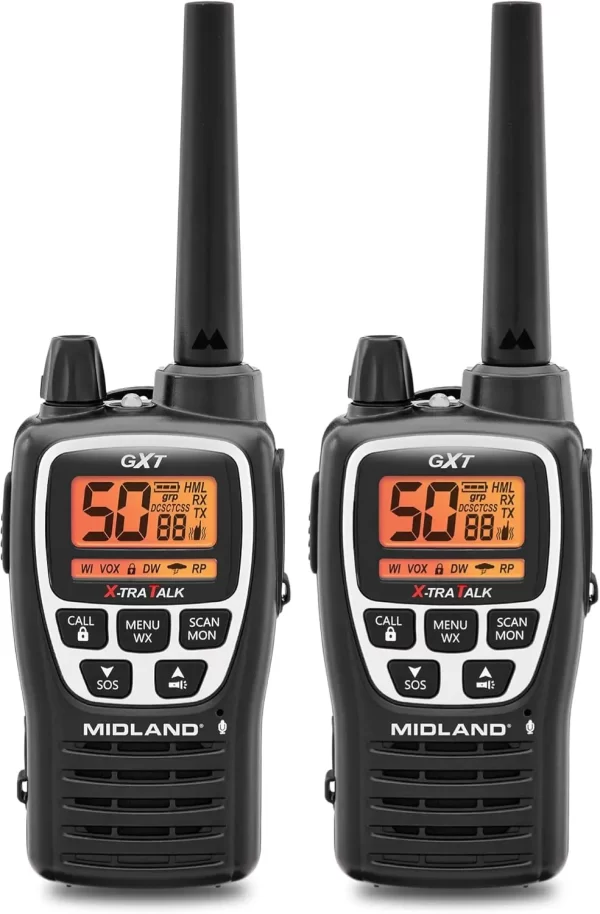 Top Quality Midland GXT3000 GMRS Walkie Talkie 2pcs/lot Free Shipping
