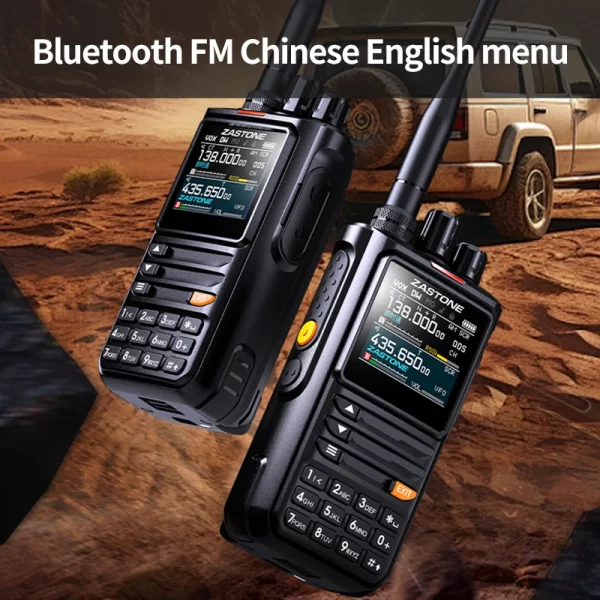 ZASTONE M8 10W Portable 2 Way Radio AM Air Aviation Band High Power Walkie-Talkie APP programming noise - Image 4