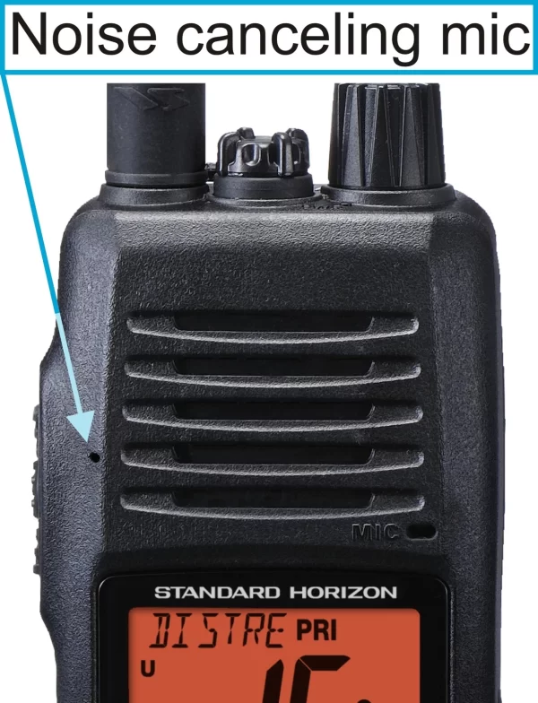 Marine Submersible Portable Radio Standard Horizon HX400IS I5W VHF Floating Ship Boat Walkie Talkie - Image 2