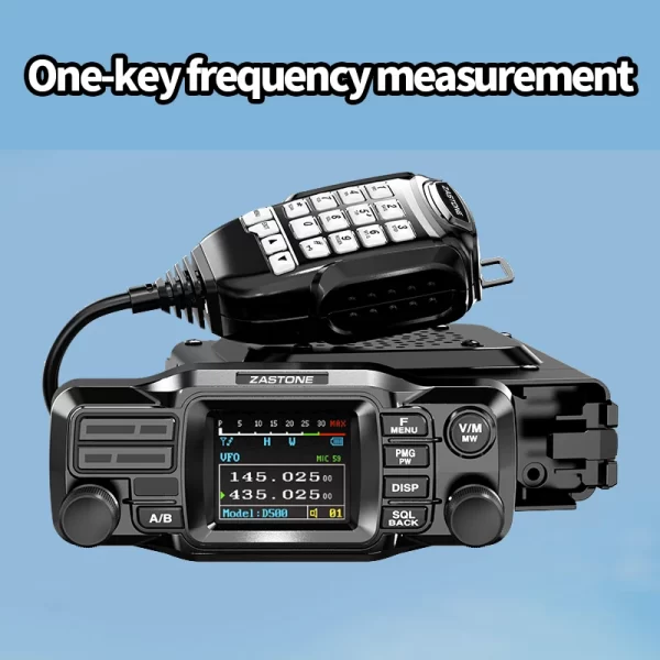 ZASTONE D500 Car Walkie Talkie 25W Mini Mobile Car Radio HF Transceiver Aviation AM Frequency Decoding Outdoor Communication - Image 3