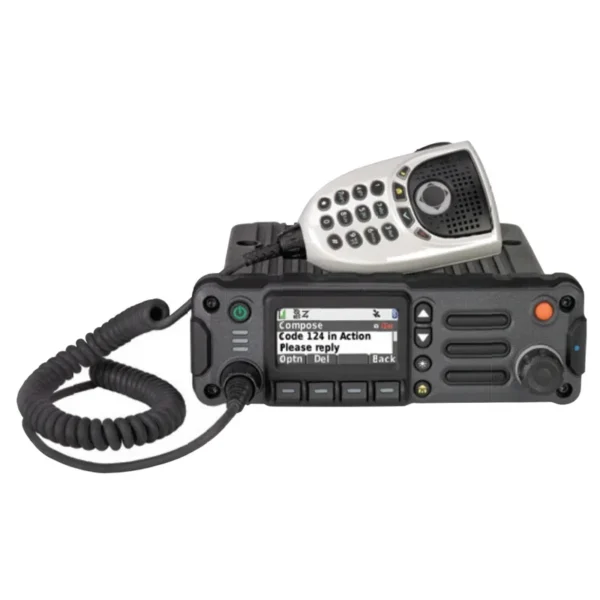 Motorola APX2500 P25 Mobile Radio Long Range VHF UHF Bluetooth Two Way Radio Vehicle Walkie Talkie